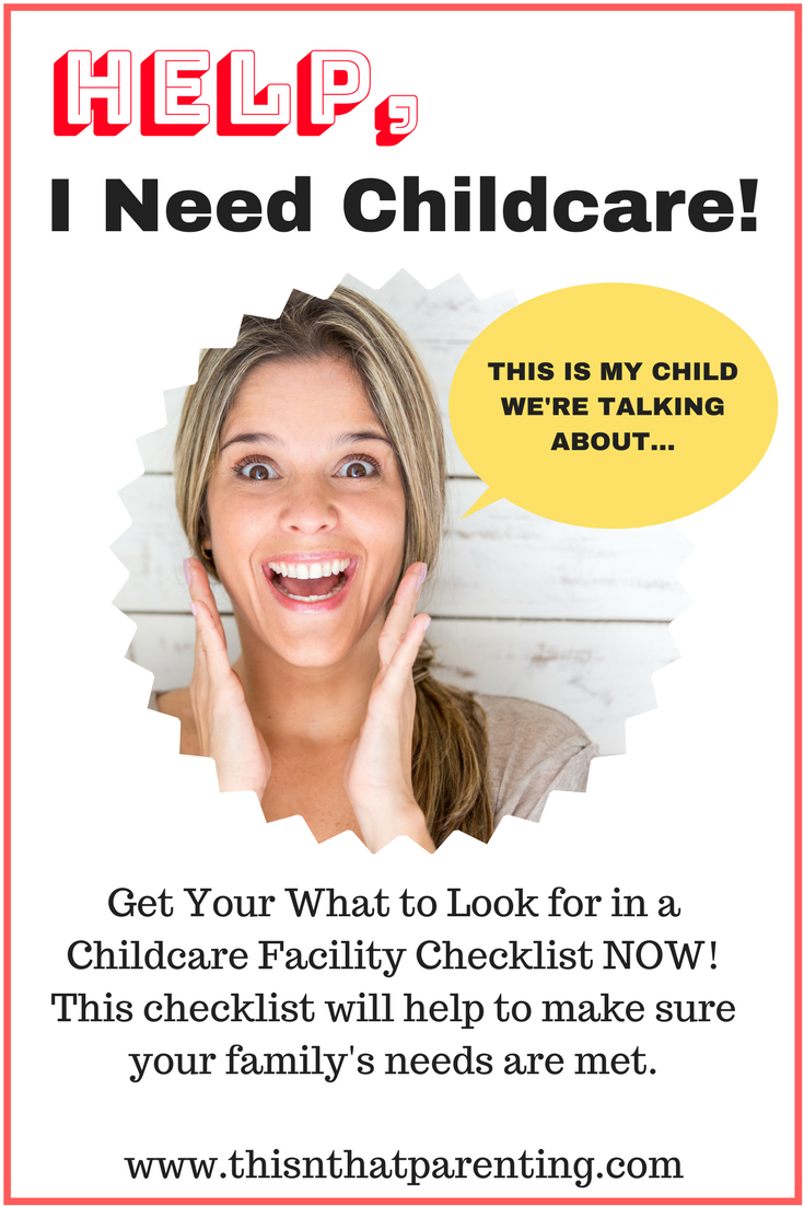 Help, I Need Childcare