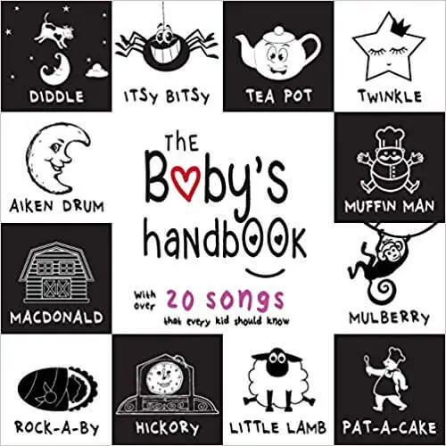 high contrast books for babies
black and white books for babies
